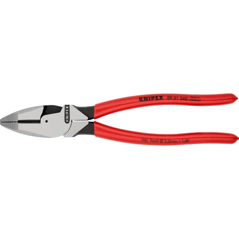 Плоскогубцы электромонтера черненые 240 мм Knipex 09 01 240