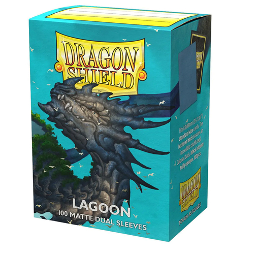 Dragon Shield - Протекторы Dual Matte Lagoon 100 штук