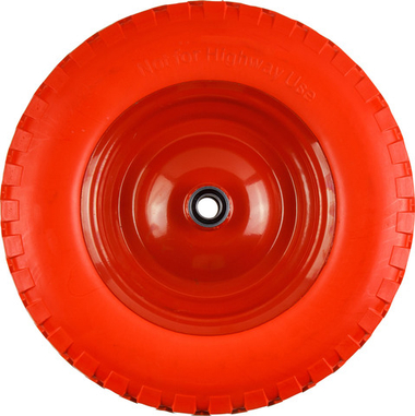 Колесо полиурет. 4.00-8" (подшипн. усил. ф35x20 мм, для оси 20x90мм)