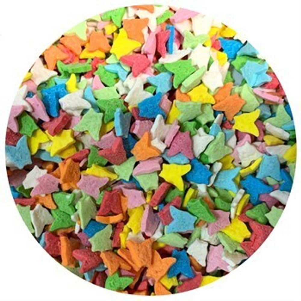 Посыпка МИНИ бабочки микс. 100 гр