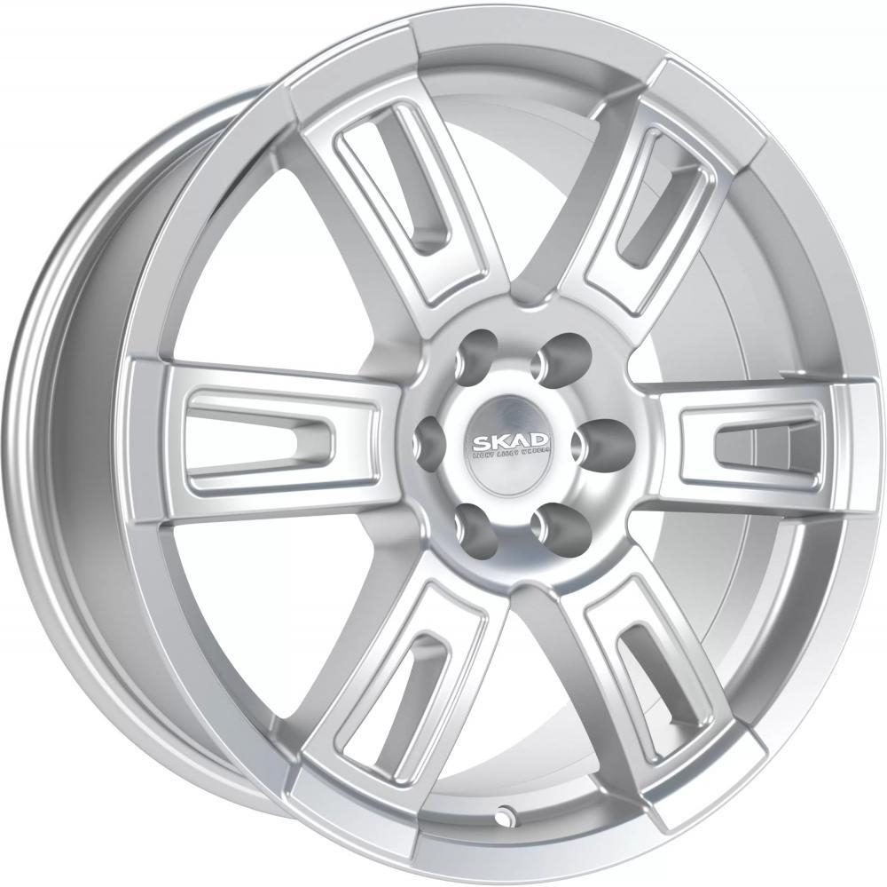 Скад ТОР 8x18 6x139.7 ET 25 Dia 106.2 (silver)