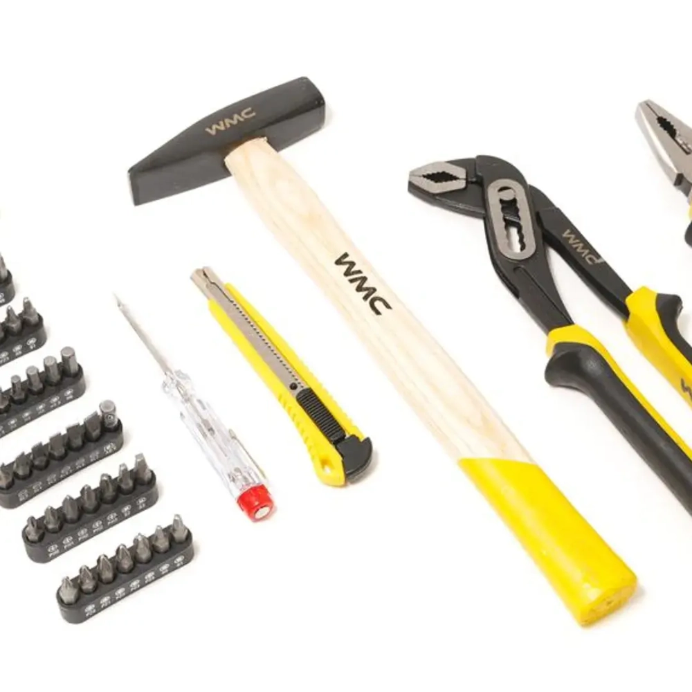 Набор шарнирно-губцевого инструмента 50пр. WMC TOOLS WMC-1050