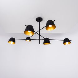 Люстра на штанге GODA Black