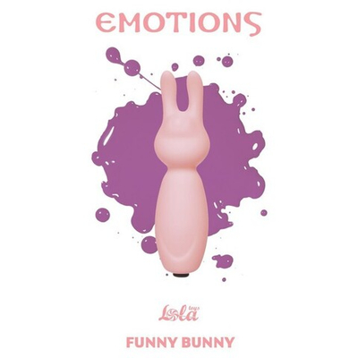 Мини вибратор Emotions Funny Bunny (8,2 см , розовый) (Цвет: розовый)
