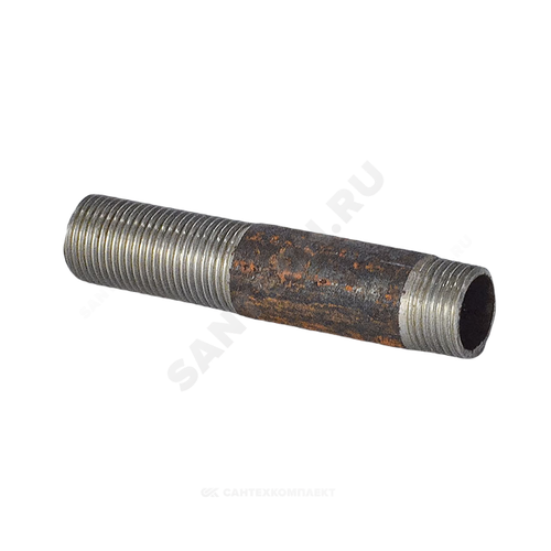 Сгон сталь Ду 25 L=110мм б/комплекта из труб по ГОСТ 3262-75 МеталлПромИнвест