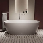 Ванна акриловая Vincea VBT-708-1600, 160x80 белый