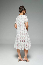 Комплект женский.Жакет с шифоновым платьем.