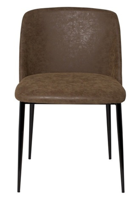 43SW-DC827C Стул коричневый иск.кожа 56х52х77,5