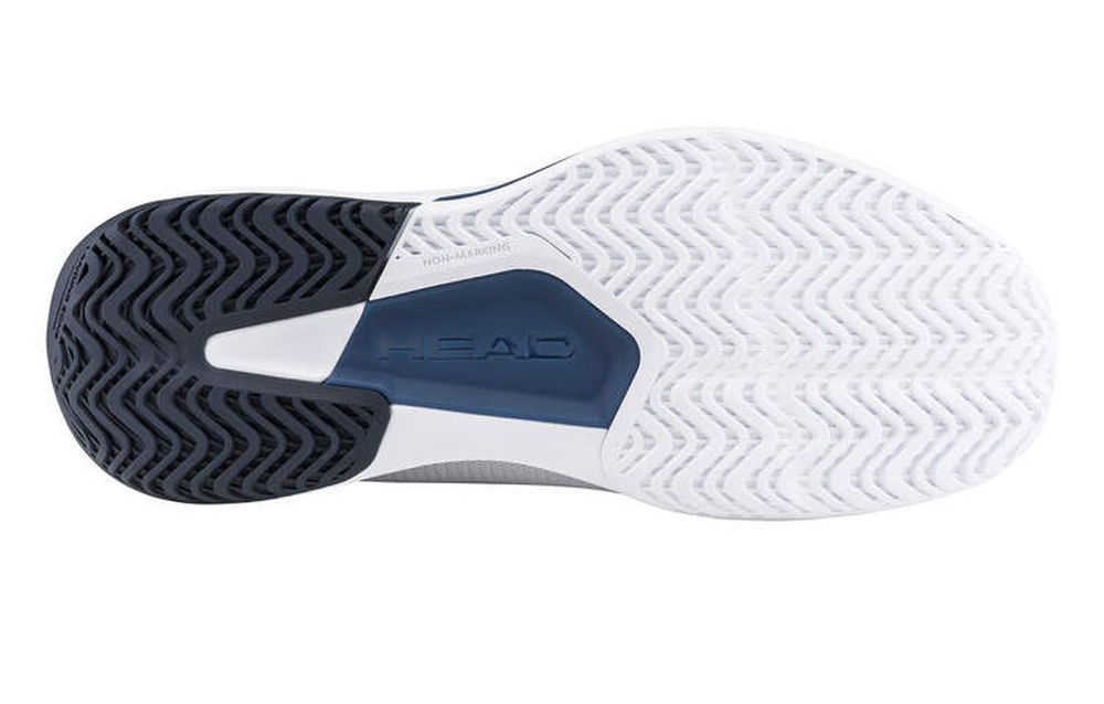 Теннисные кроссовки Head Revolt Court 5.0 - white/blueberry