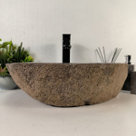 Раковина из речного камня RS-65568 53*37*15 0857