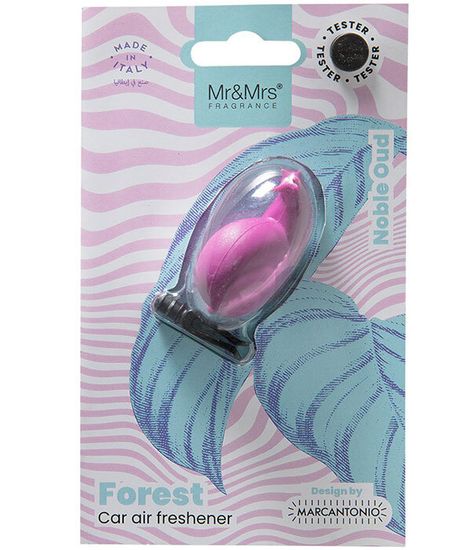 Аромадекор для автомобиля и дома FOREST SNAIL УЛИТКА (благородный уд) в блистере, Mr&Mrs Fragrance