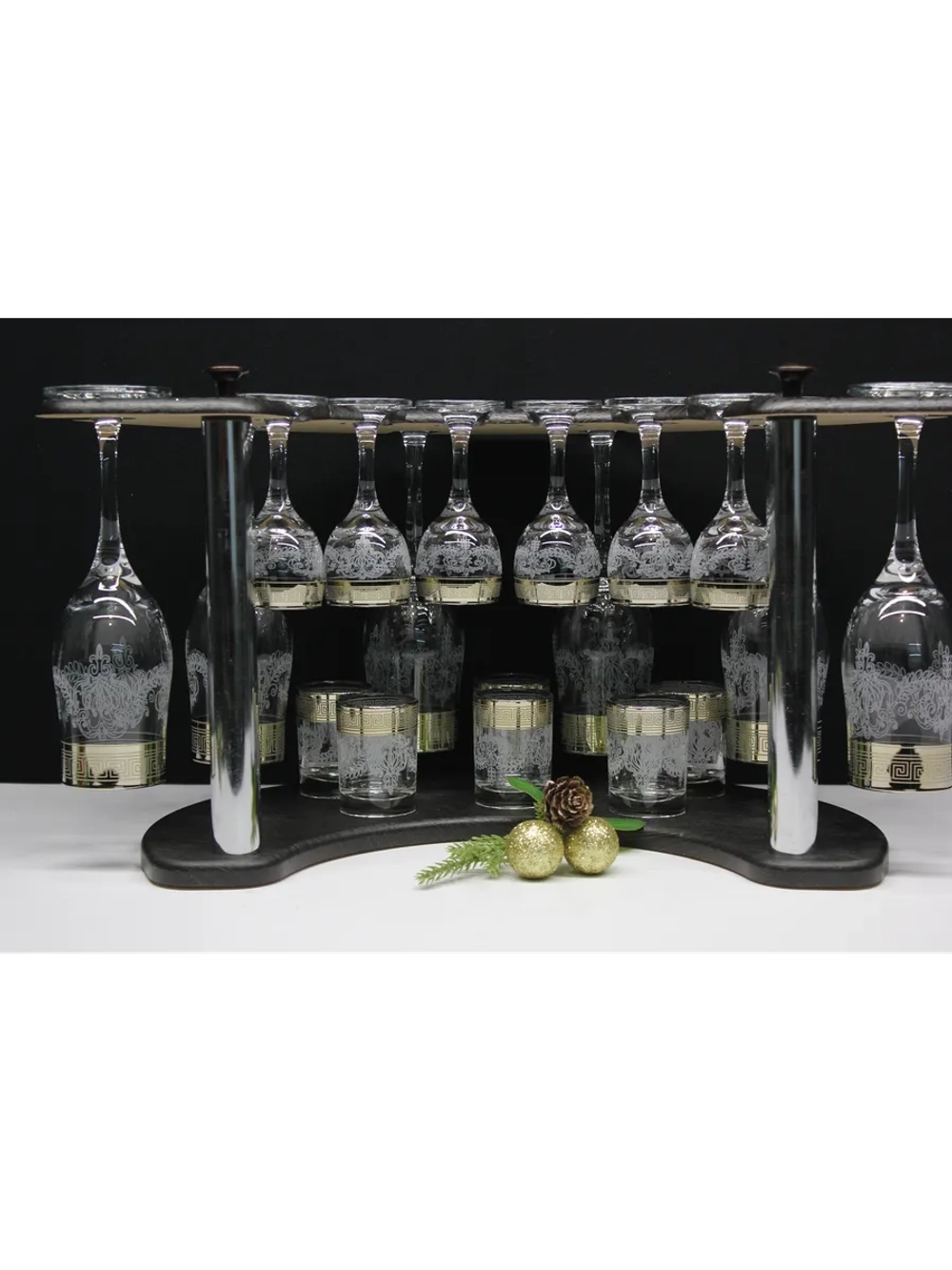 Барный набор 18 предметный с Бокалом