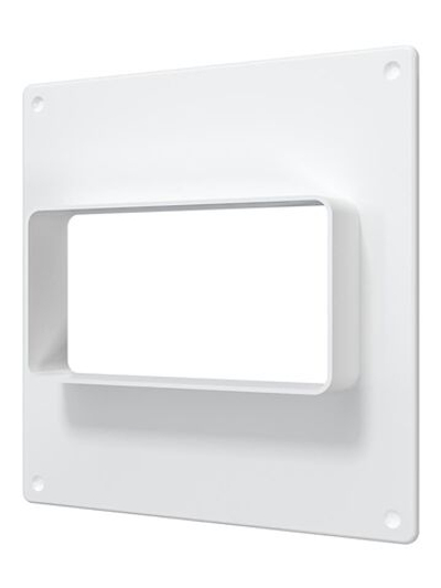 Площадка торцевая ПТП фланец 55х110 150х150 пластик ERA