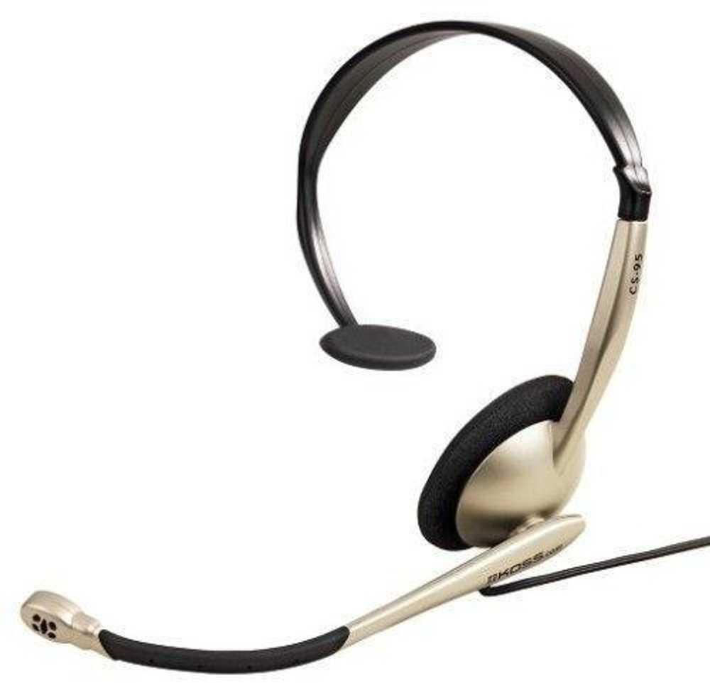 Наушники Koss CS-95 USB черный-золотистый