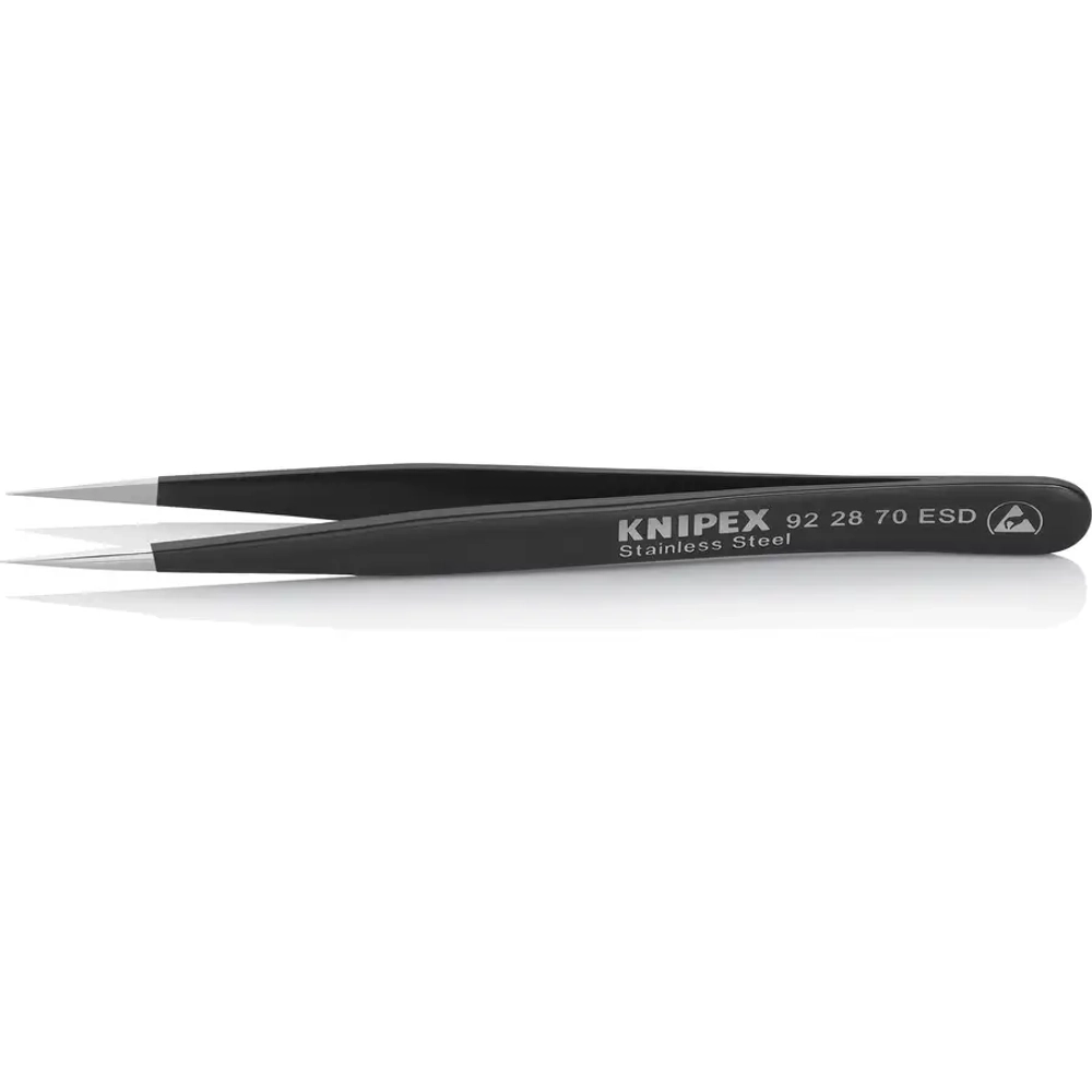 Пинцет для прецизионных работ, антистатический 110 мм Knipex 92 28 70 ESD