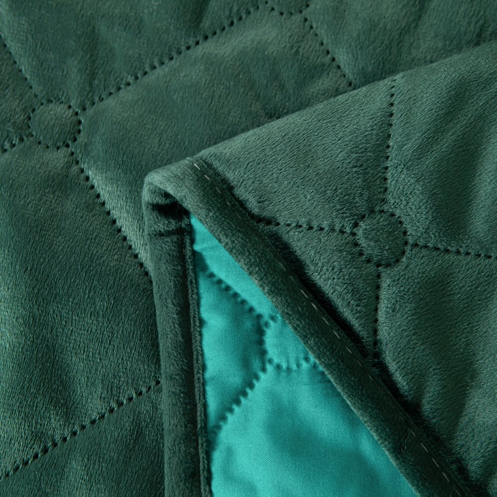 Велюровое покрывало ромб OVF031