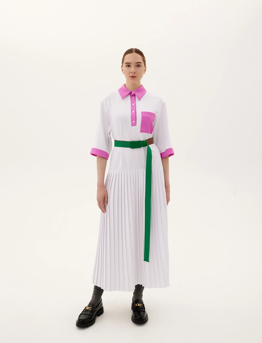 Платье «Номер 2», разноцветный