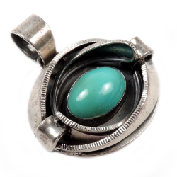 Кулон "Лагуна" бирюза