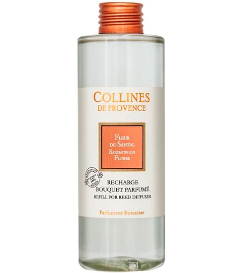 Sandalwood Flower, наполнитель для аромадиффузора Les naturelles collection, Collines de Рrovencе