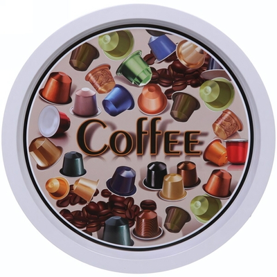 Поднос жестяной «Coffee» 32см