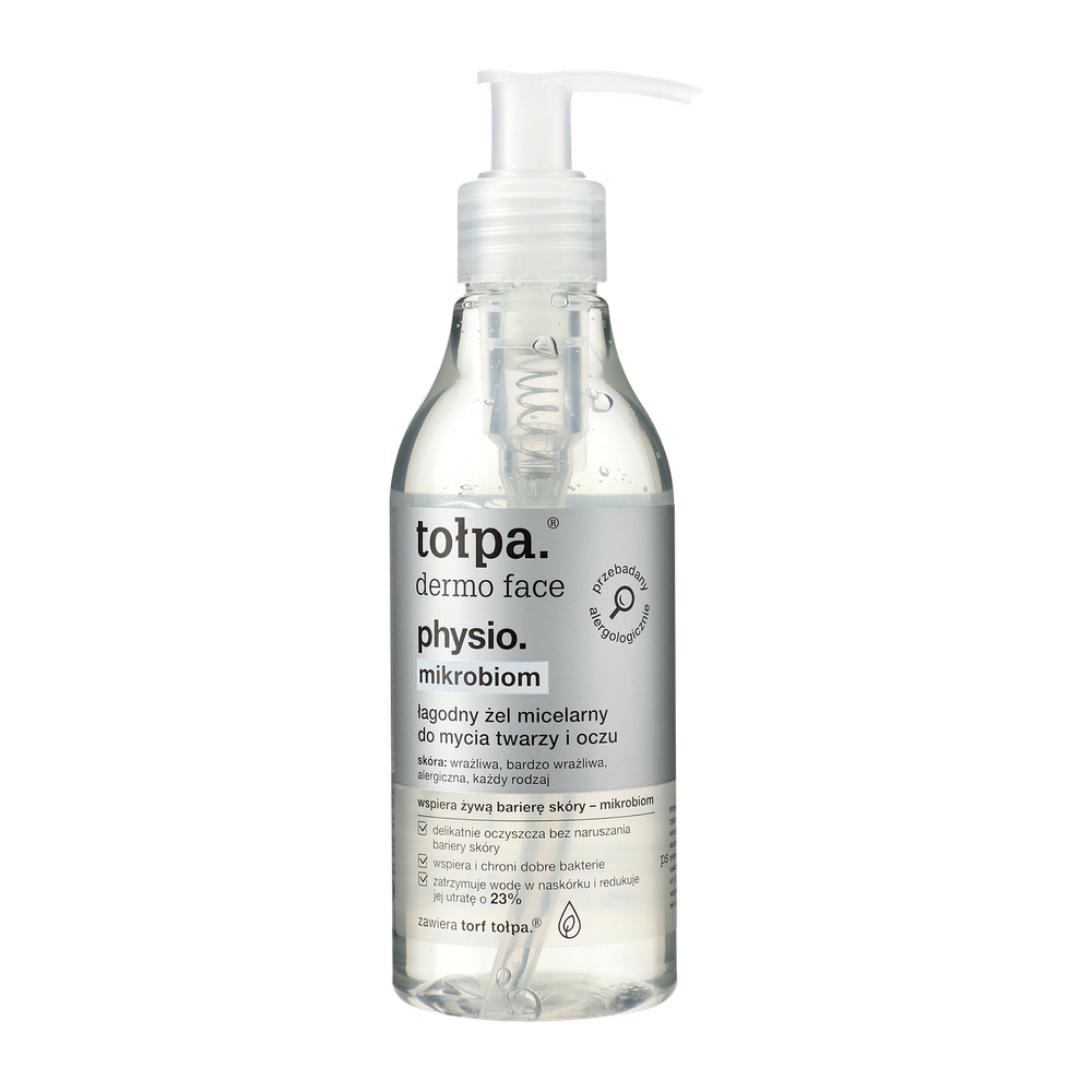 TOLPA Dermo Face Physio Microbiome Гель для очищения лица и глаз, 195 мл