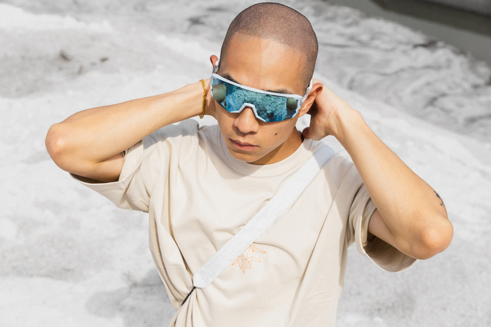 Спортивные очки 720armour Mars / Clear / Smoke Blue White Lens