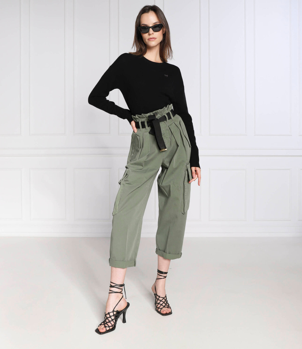 Кашемировый свитер Frisbi Pinko - черный(1G181G Y774)