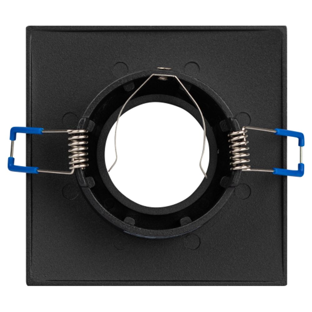 Светильник встраиваемый алюминиевый ЭРА KL104 BK под лампу MR16 GU5.3 черный