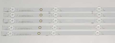 Подсветка SW-LE486558 CEJJ-LB550Z-9S1P-M3030-AS-1/15  для PHILIPS 55PUS7406/60 и др. (5шт.)