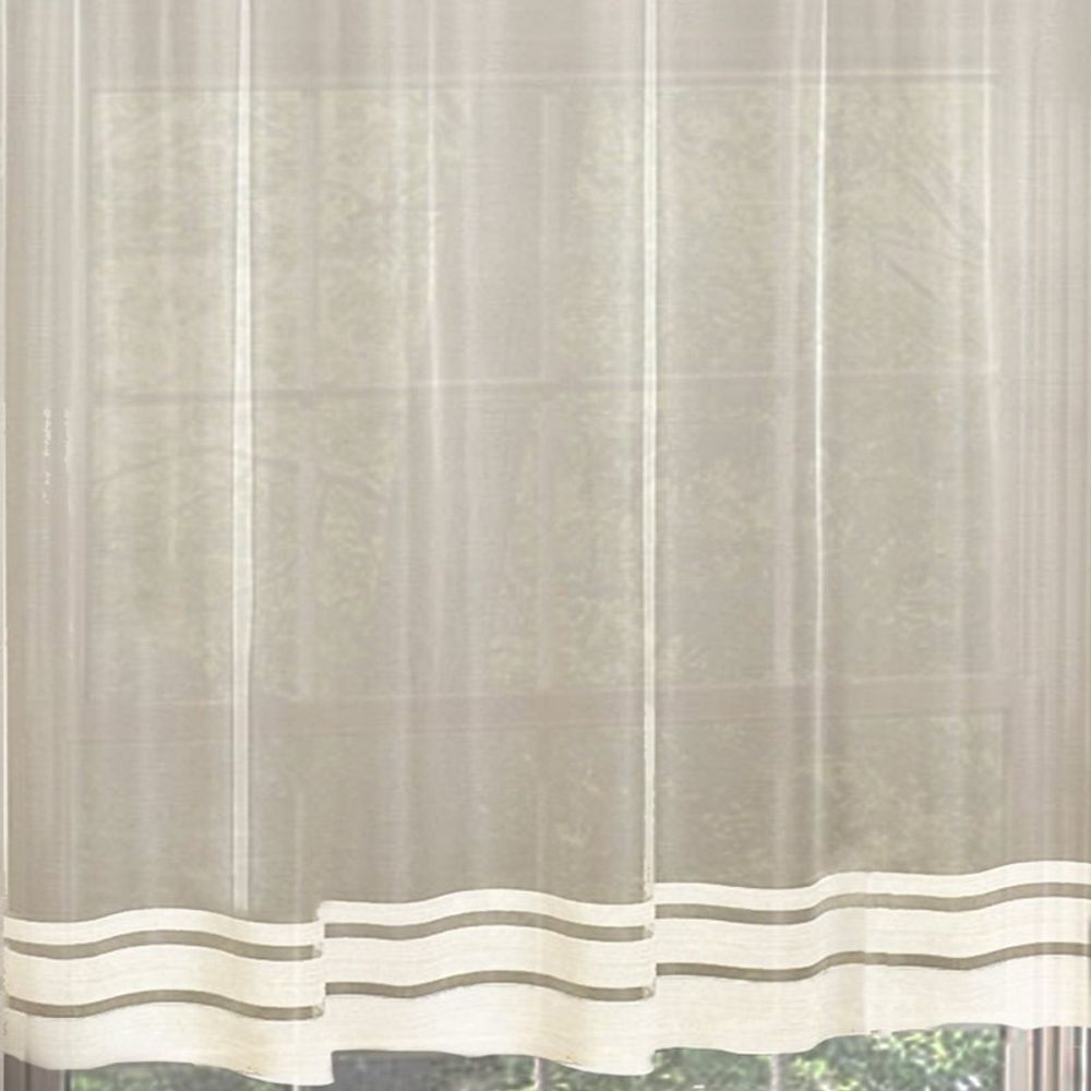 Занавеска "Ф. 27050" на шторной ленте, цвет кремовый, Польша. Занавеска "Ф. 27050" на шторной ленте, цвет кремовый, Польша.