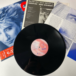 Винтажная виниловая пластинка LP Rod Stewart Camouflage (Japan 1984) (Obi) Heart Is On The Line