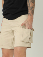 Шорты карго мужские экрю Город Горький