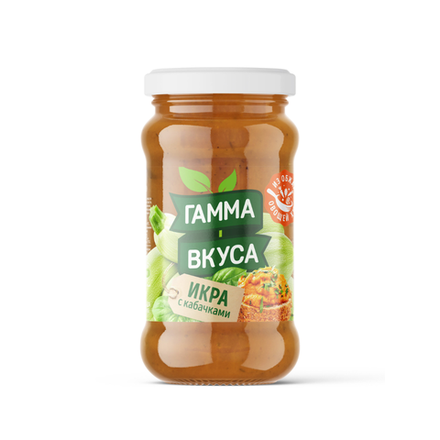 Икра из кабачков Гамма Вкуса 480 гр