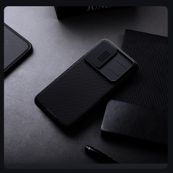 Усиленный защитный чехол с защитной шторкой для камеры от Nillkin на Xiaomi Poco F7, серия CamShield Pro Case
