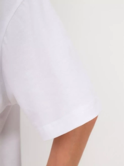 Футболка с принтом на спине белая y2k ретро винтаж