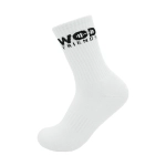 Носки облегающие WOD Friends Crew Sock (Белые) - crew-sock-1