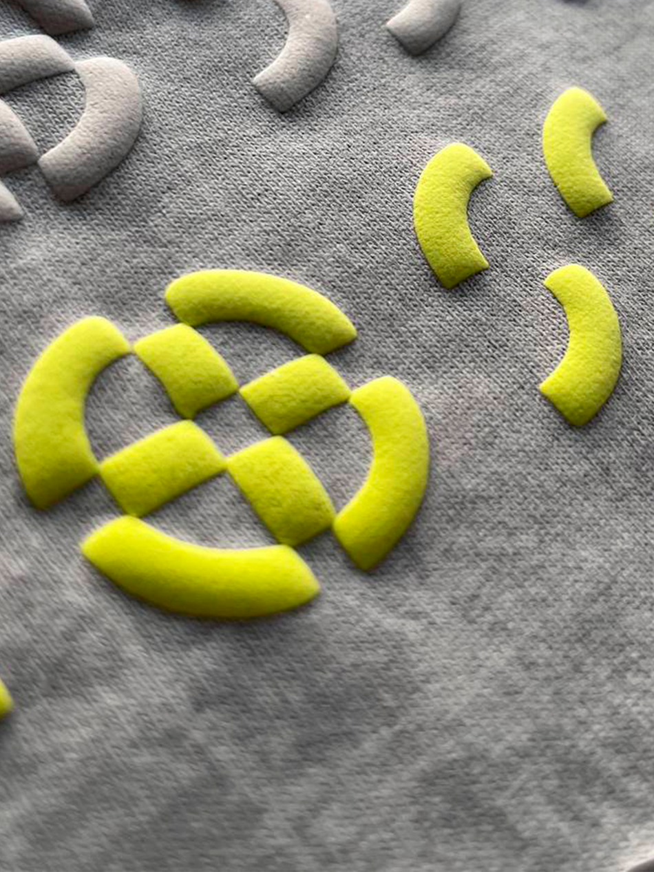 Термопленка Полиуретановая Объемная Ю.Корея (лайм)