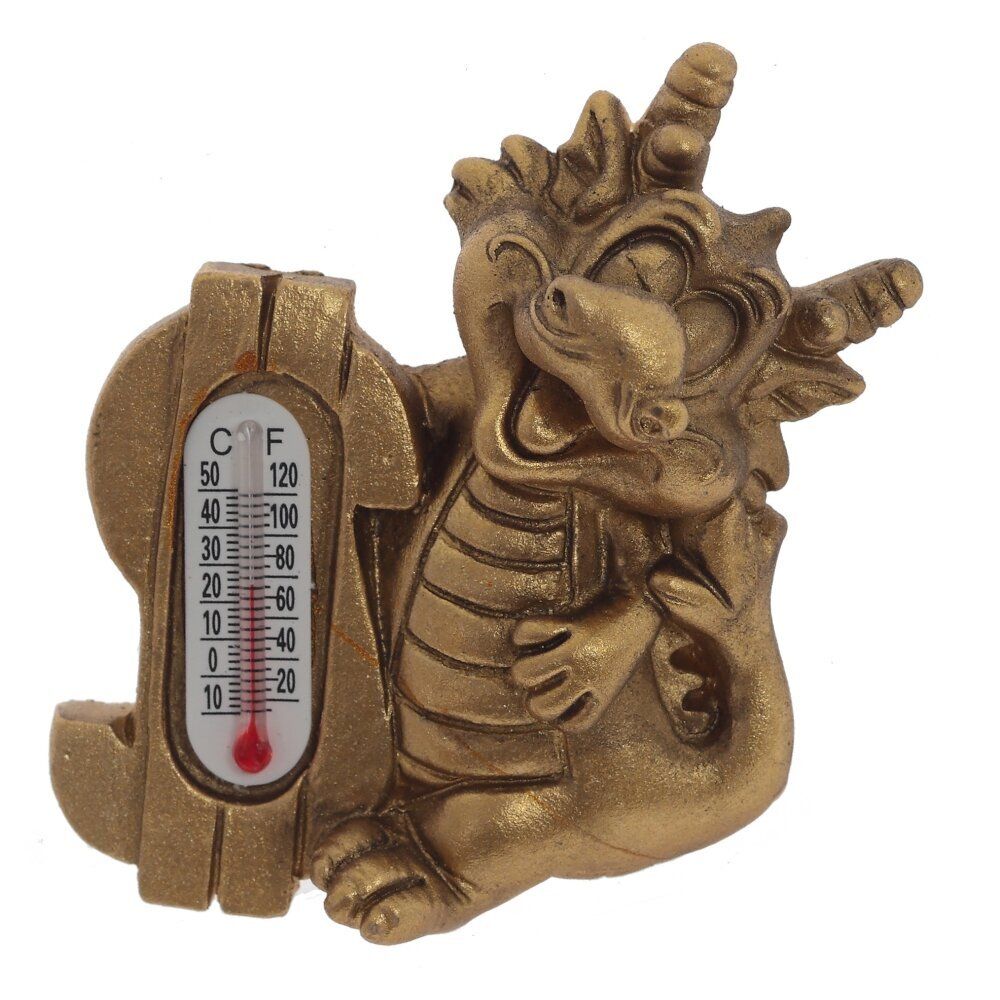 GAEM Магнит с термометром "Дракон", L7 W2 H5 см, 4в.