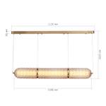 Светильник подвесной SAGUARO LED 1х37W