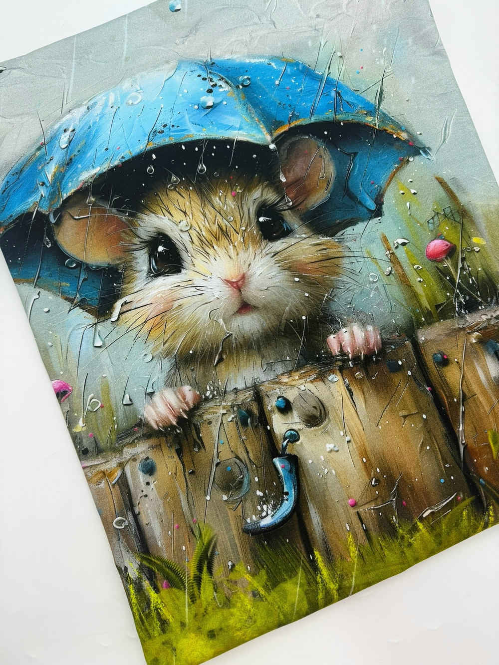 Кулир купон 75см мышонок под зонтом