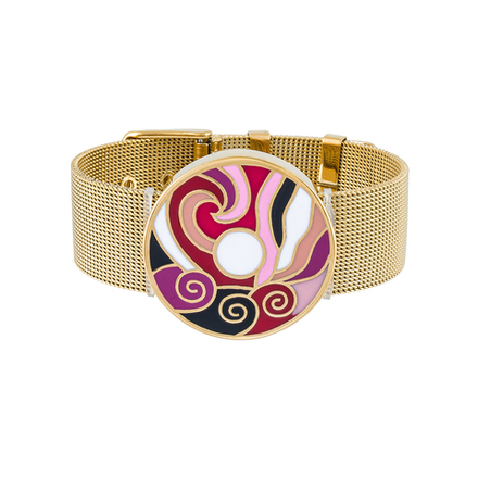 Браслет Fiore Luna на металлическом ремешке CB13784-2 G