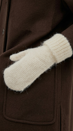 Варежки В203-02 экрю