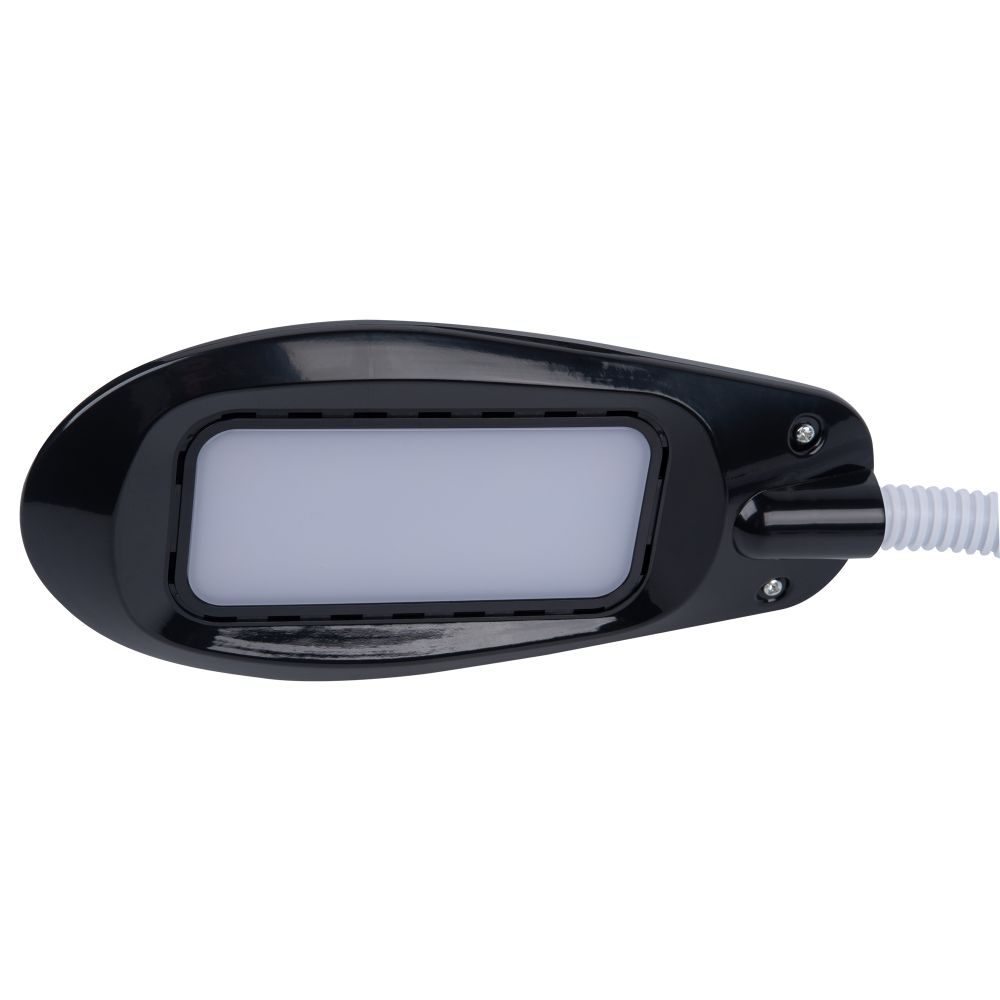 TLD-546 Black-LED-350Lm-4500K Светильник настольный прищепка. 5W. Механический выключатель. Черный. ТМ Uniel