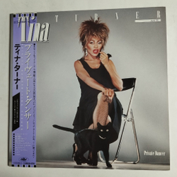 Винтажная виниловая пластинка LP Tina Turner Private Dancer (Japan 1984) (Obi) I Might Have Been Queen
