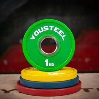 Малый диск 1 кг, зеленый