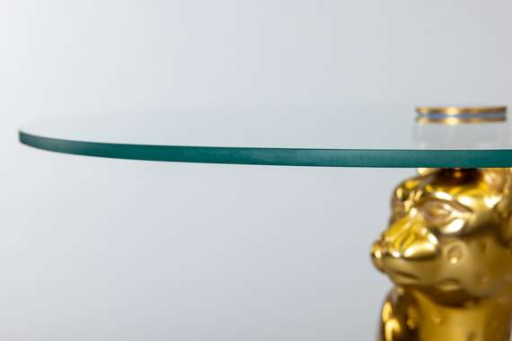 Кофейный стол &quot;Леопард&quot; золото