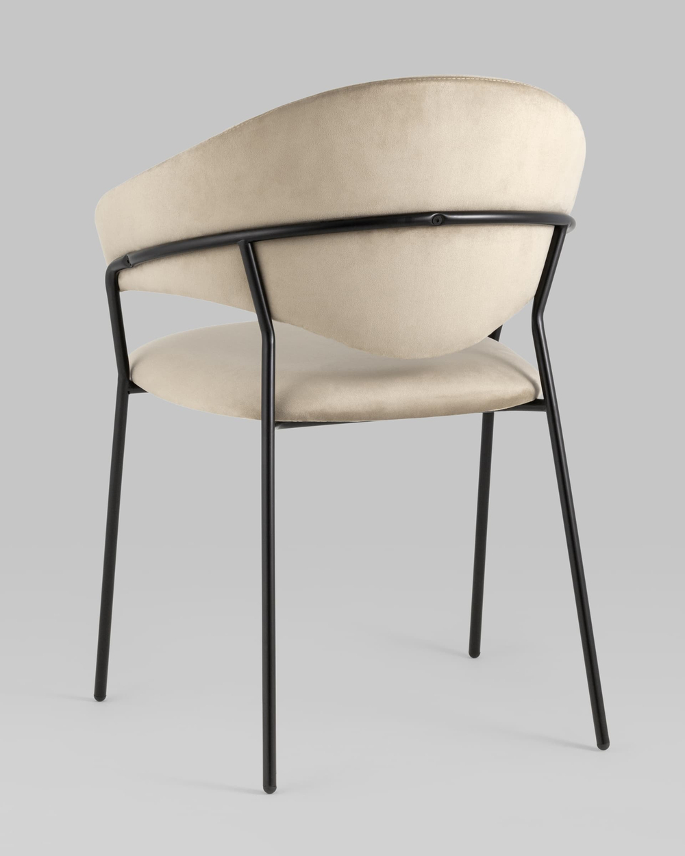 Стул Алексис велюр капучино 2 шт