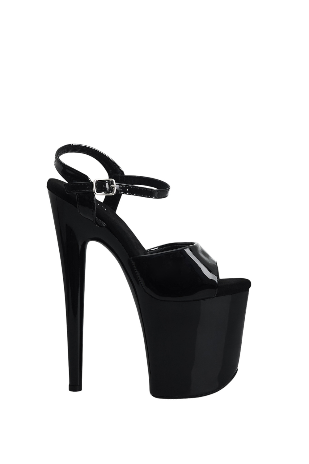 SKY. Босоножки тройки. Лак - SHDS-007.2-3-lak-bl