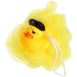 Мочалка-шар для тела полипропиленовая детская «Baby Boom - Мистер Пупсик Пират», цвет желтый, 20гр, d-11см