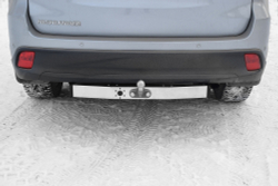 Фаркоп PT GROUP /тип F/ с нержавеющей накладкой TOYOTA Highlander 2013-2020(паспорт и сертификат в комплекте)(без электрики) арт.THL-13-991224.00